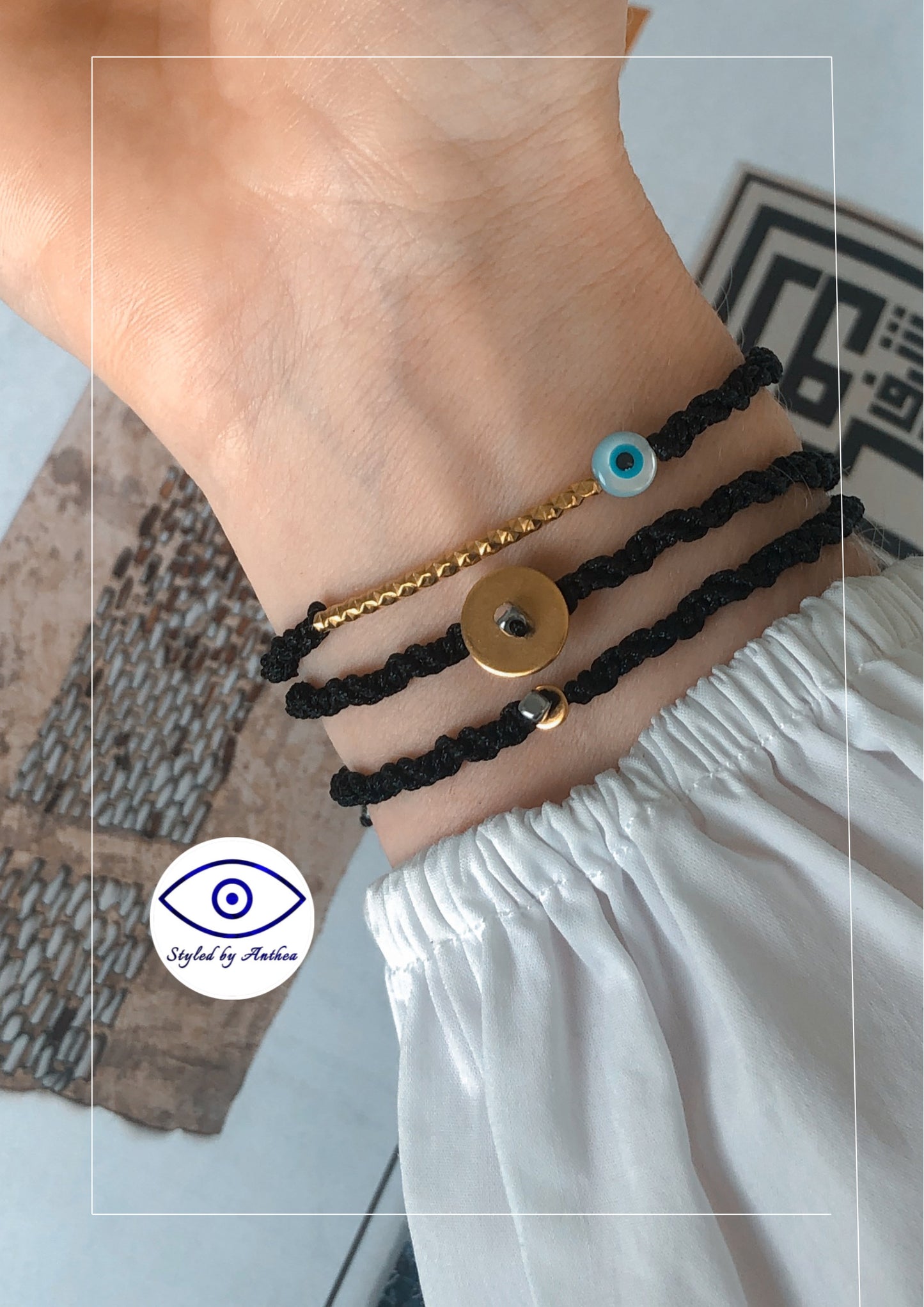 Chios Gold Bracelet Stack