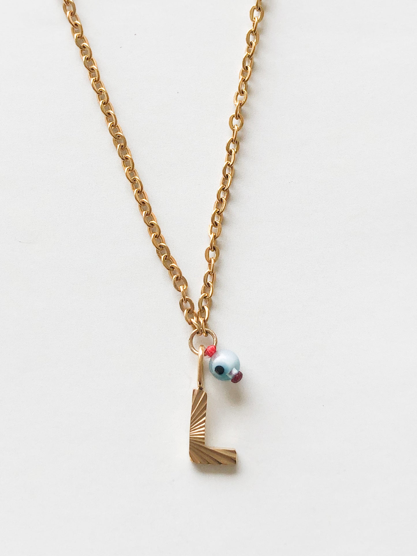 AlphaBeta Necklace ~ Gold