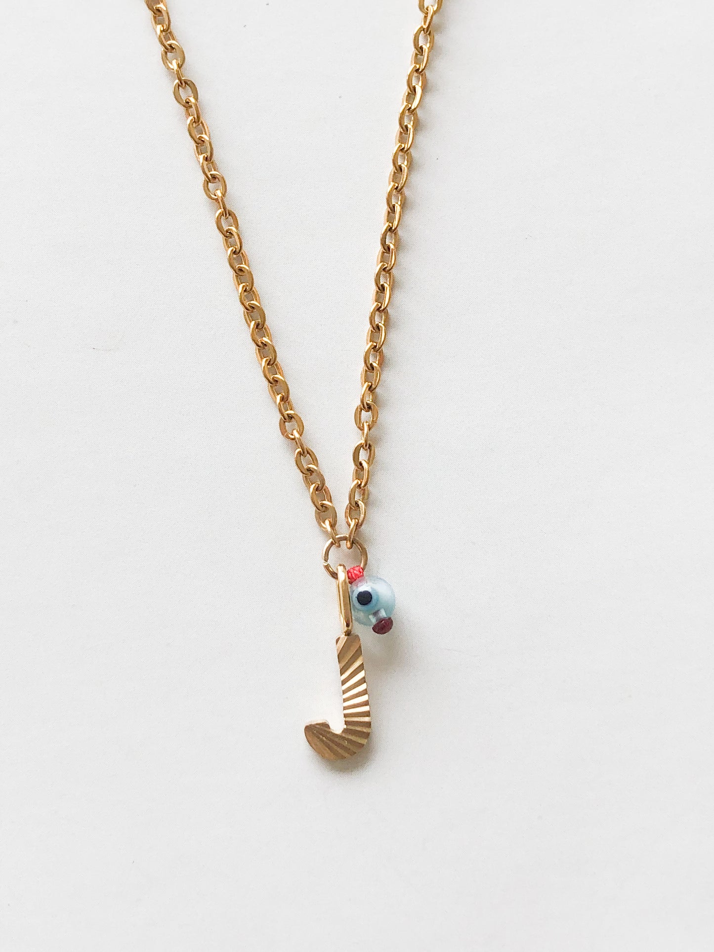 AlphaBeta Necklace ~ Gold