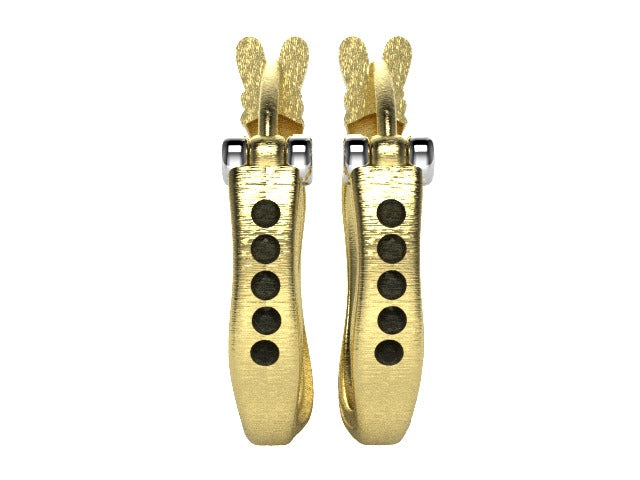CYCLADE ~ Myconian Huggie Earrings