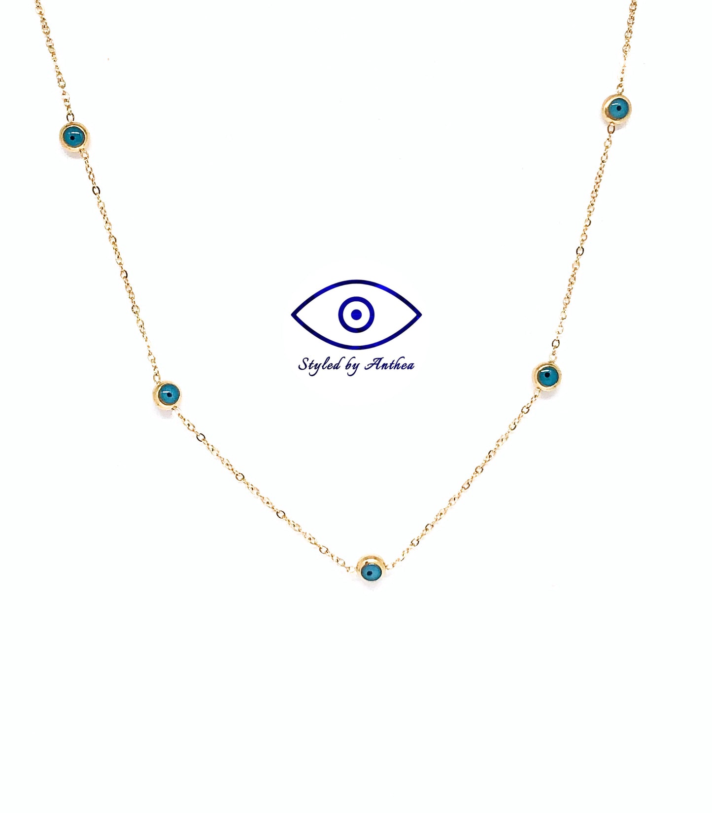 Mati Necklace (Evil Eye)