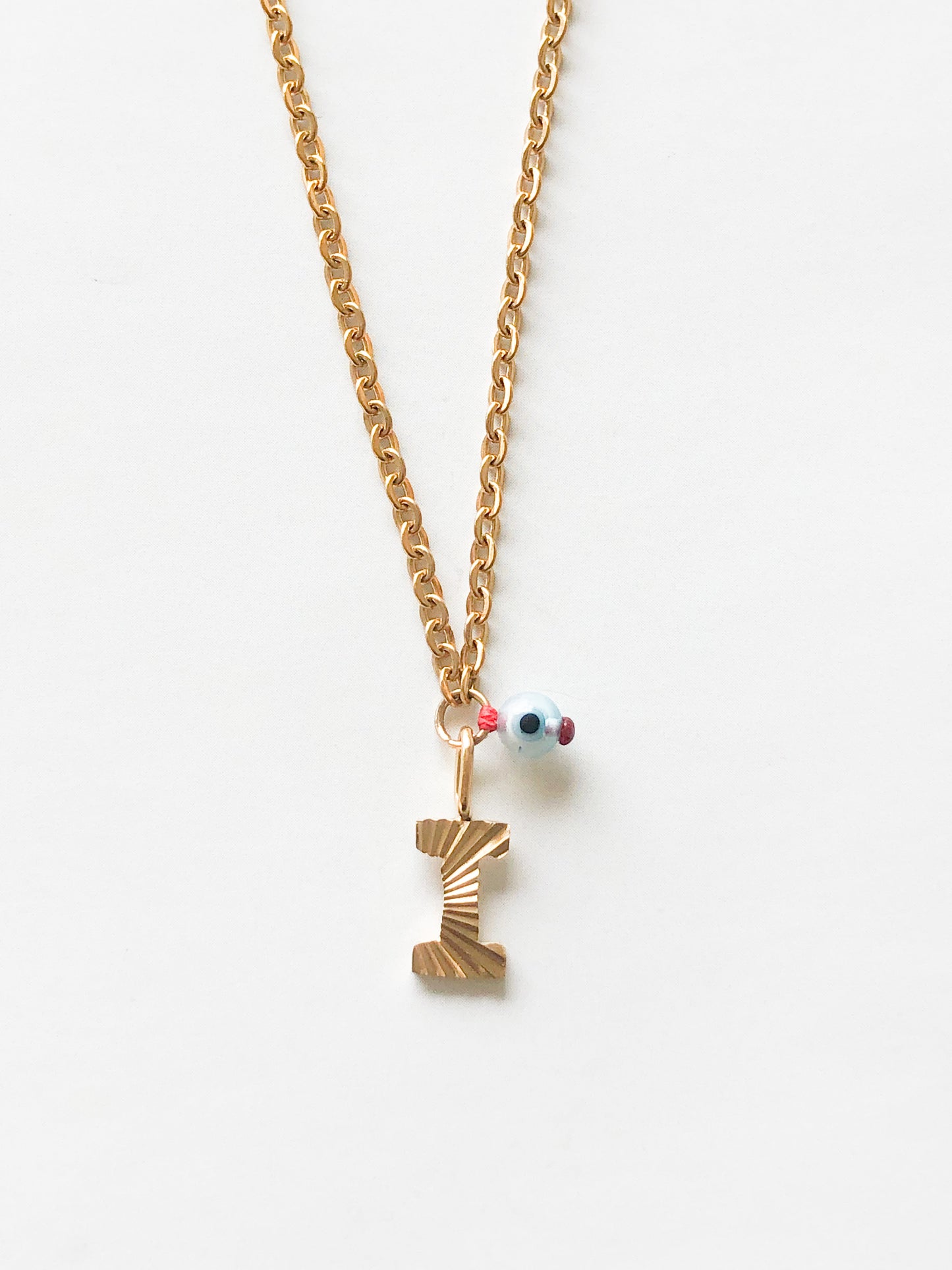 AlphaBeta Necklace ~ Gold