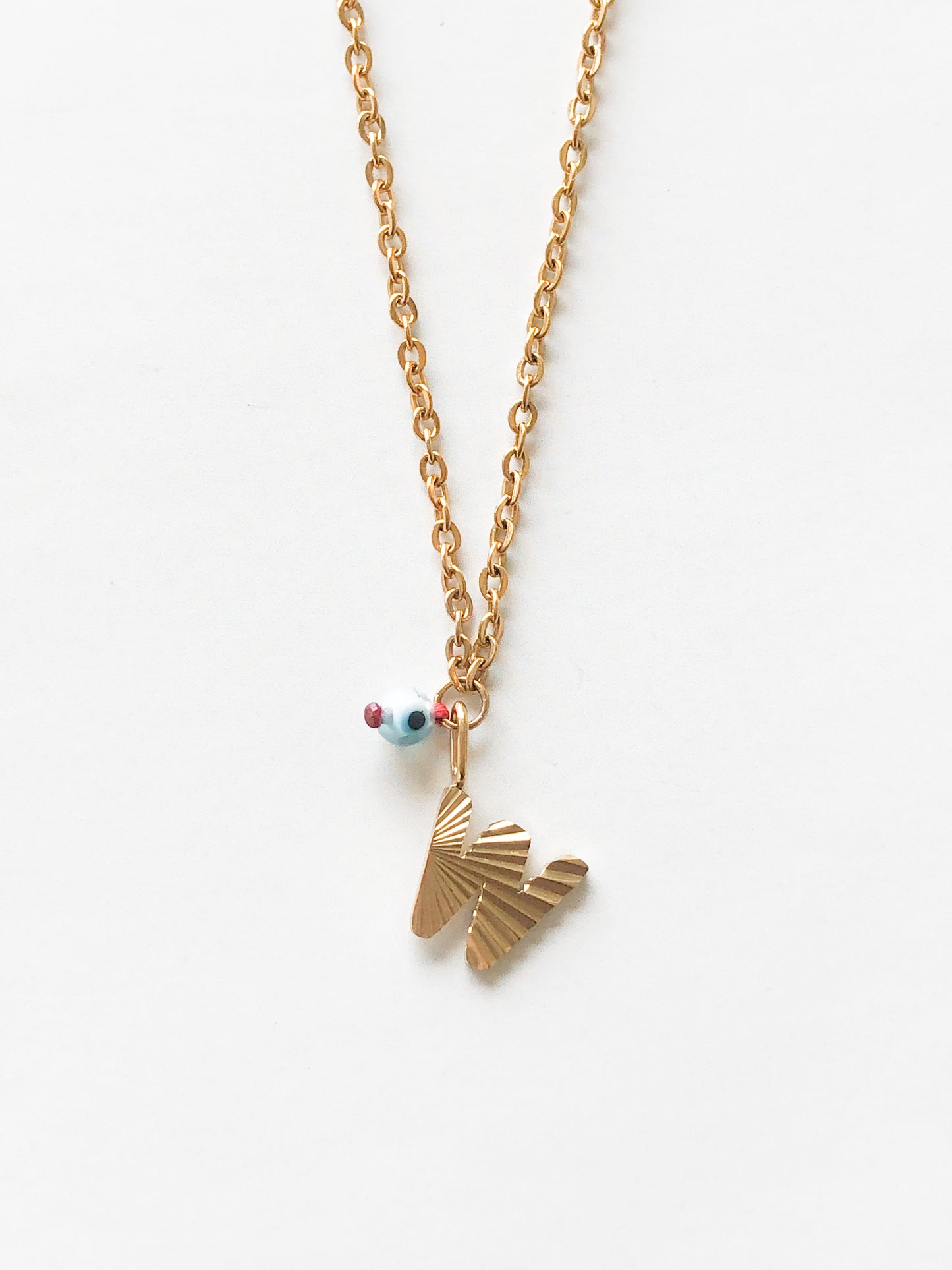 AlphaBeta Necklace ~ Gold