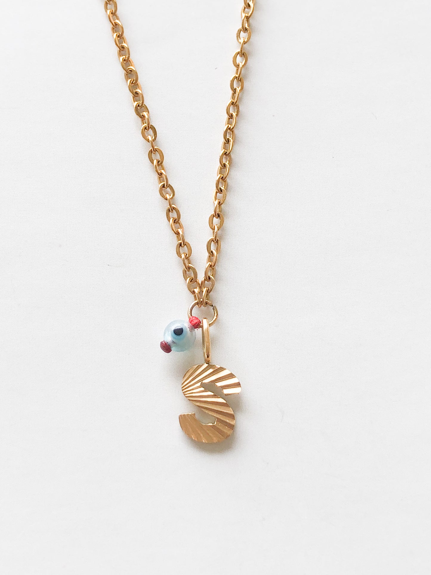 AlphaBeta Necklace ~ Gold