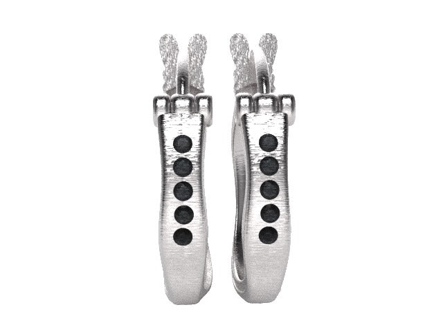 CYCLADE ~ Myconian Huggie Earrings