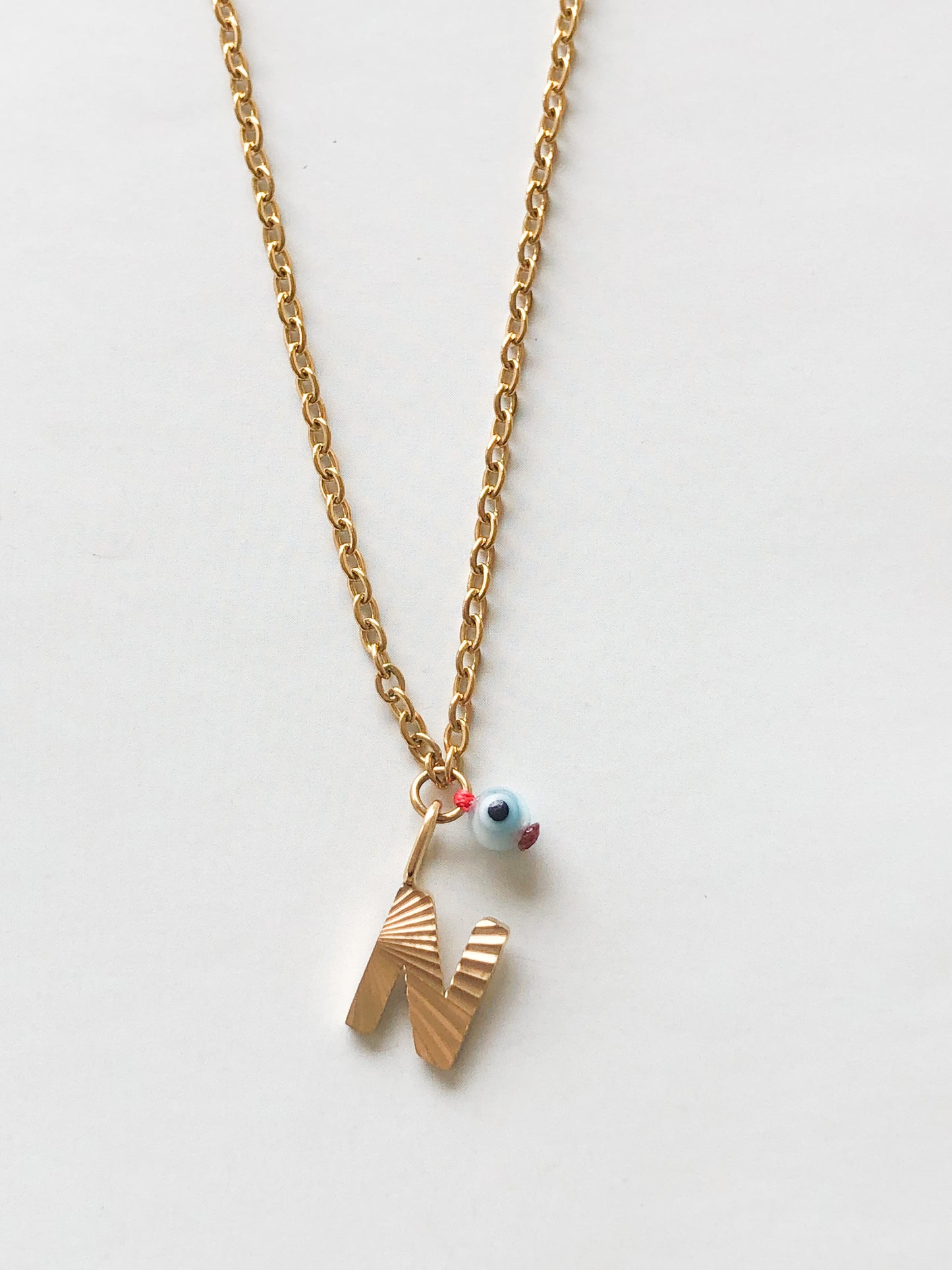 AlphaBeta Necklace ~ Gold
