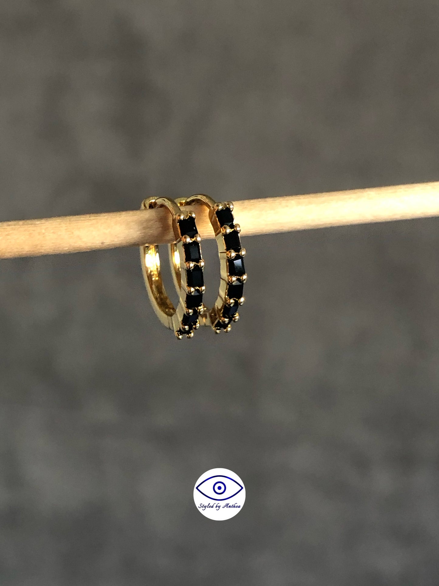Earrings - Kardamyli Gold Huggies
