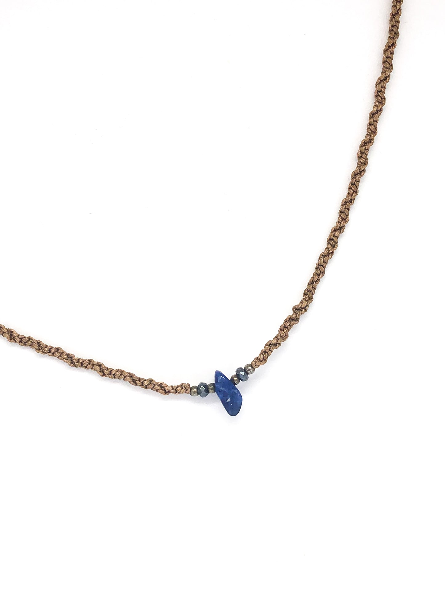 Delphion - Pythia Adjustable Tan Necklaces
