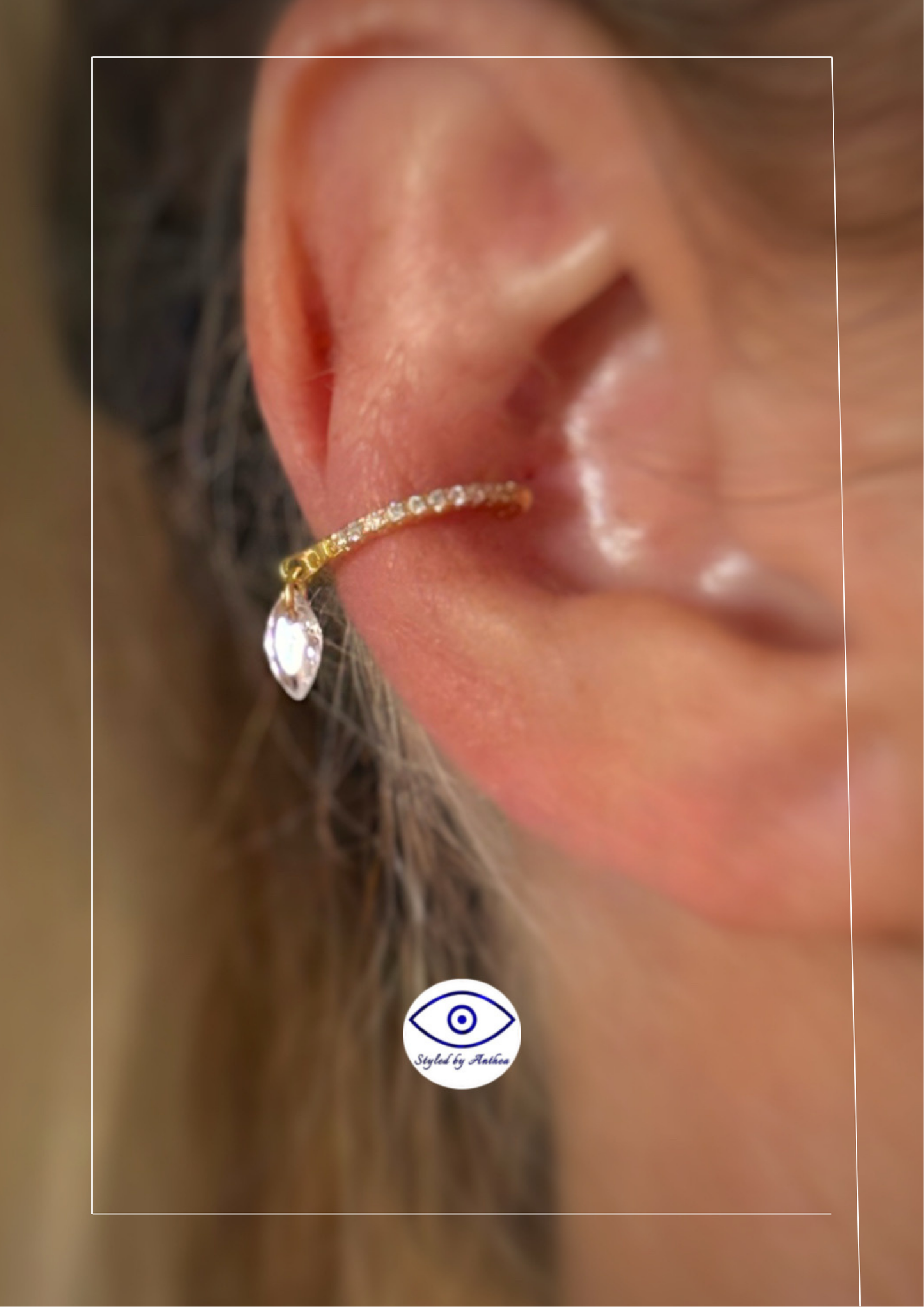 Teardrop Ear Cuff