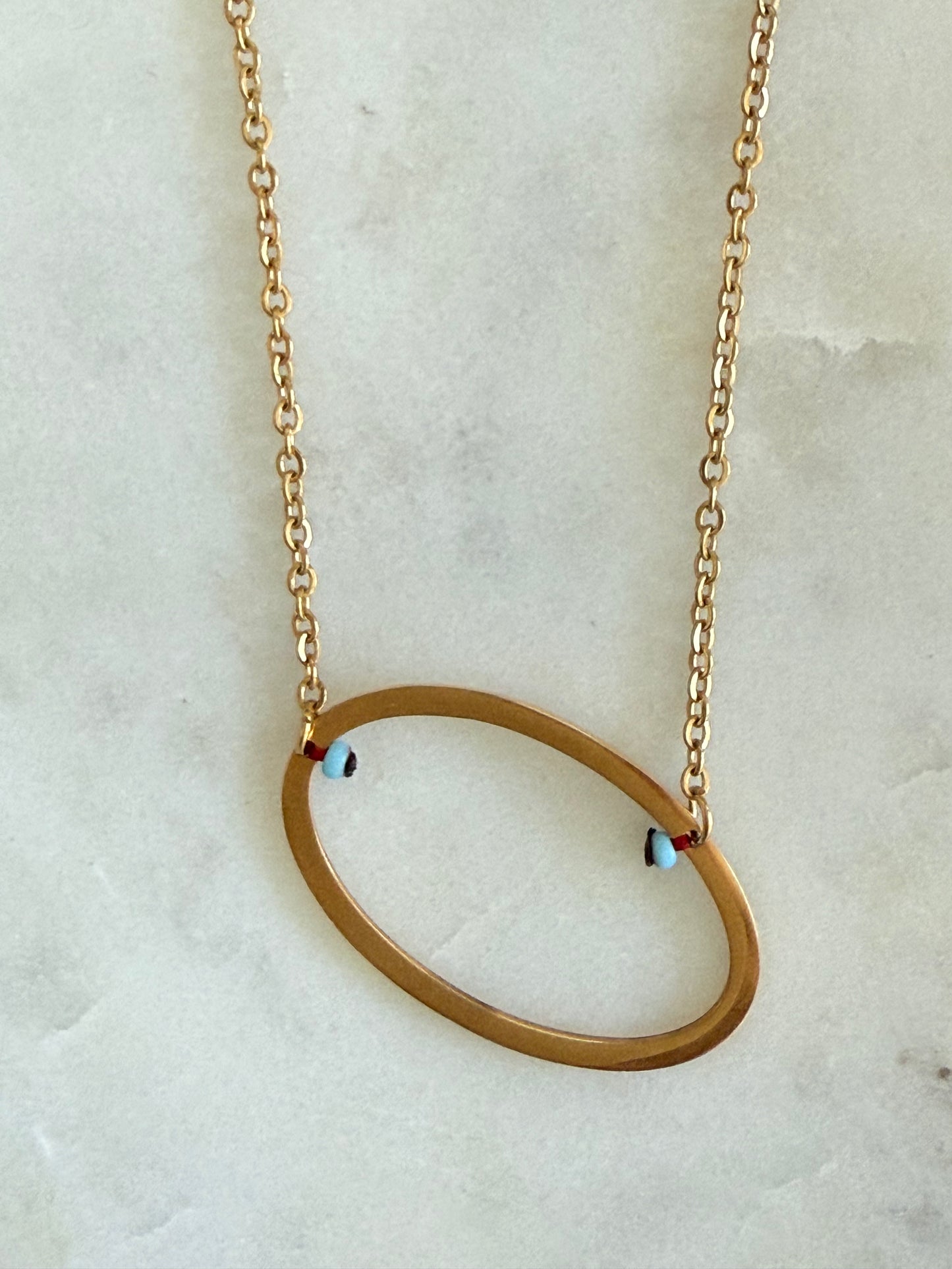 ALPHABET Gold Necklaces - A-Z - Styled by Anthea