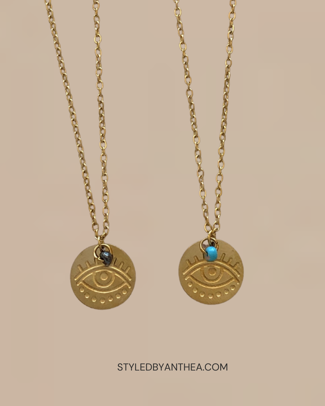 Chain Necklace - Oracle Evil Eye - Styled by Anthea