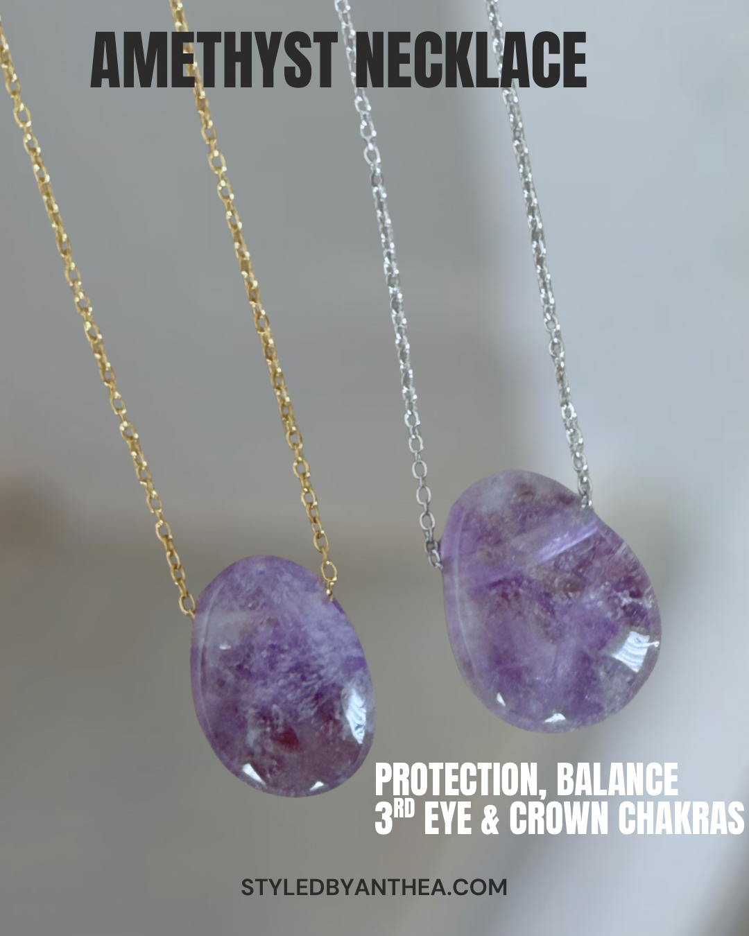Delphion - Amethyst Necklace
