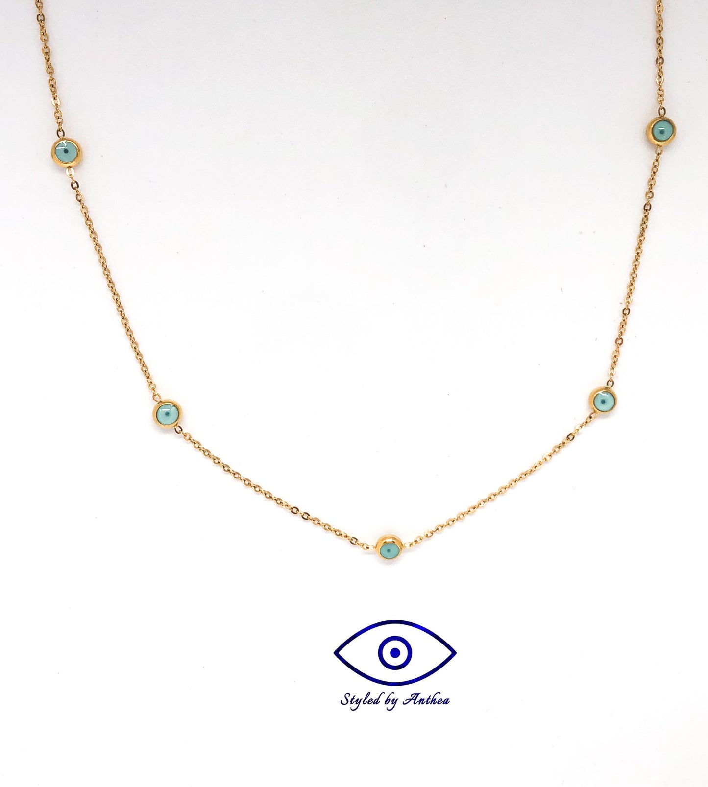 Mati Necklace (Evil Eye)