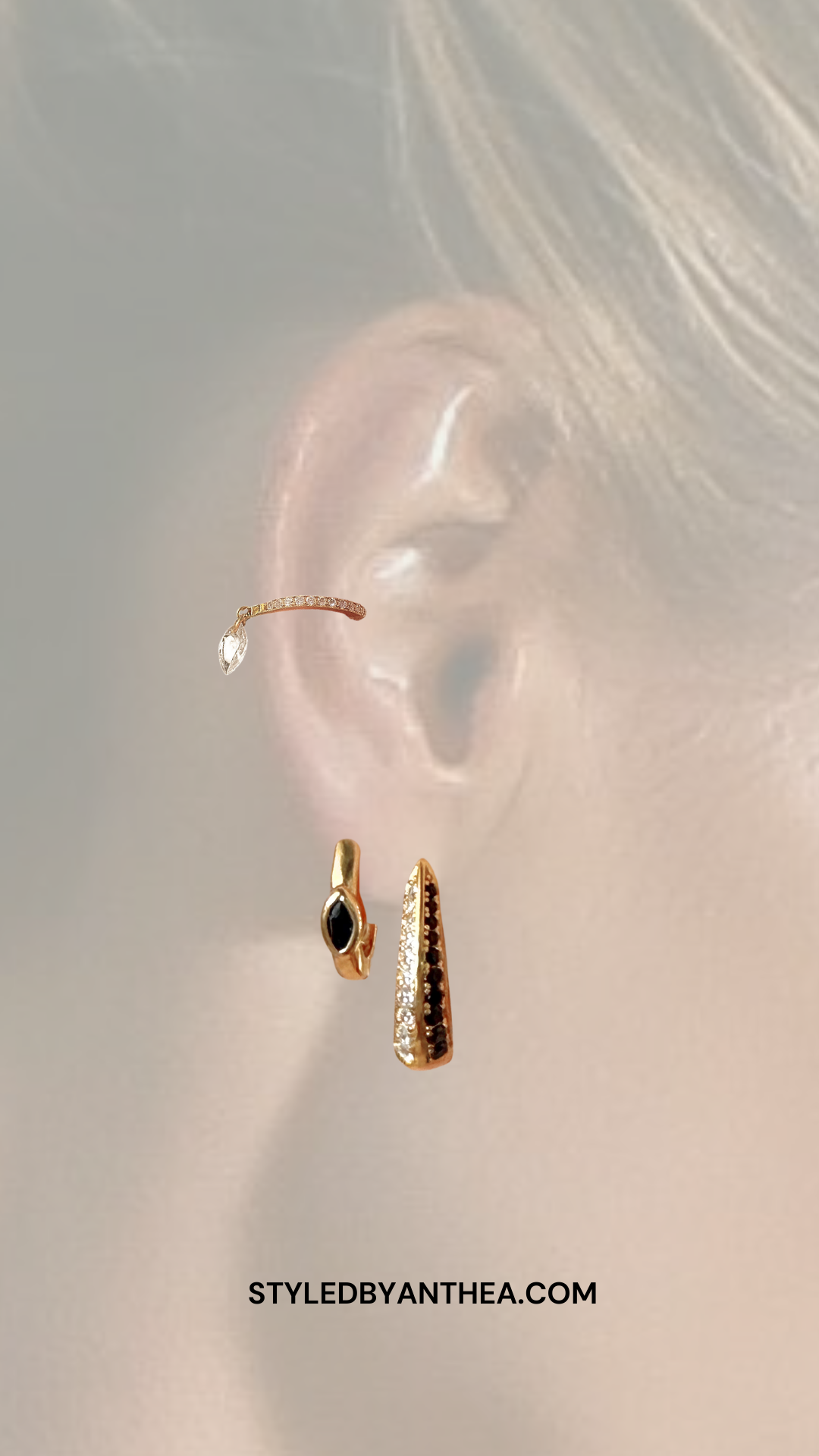 Earrings - Elafonisos Gold Huggies