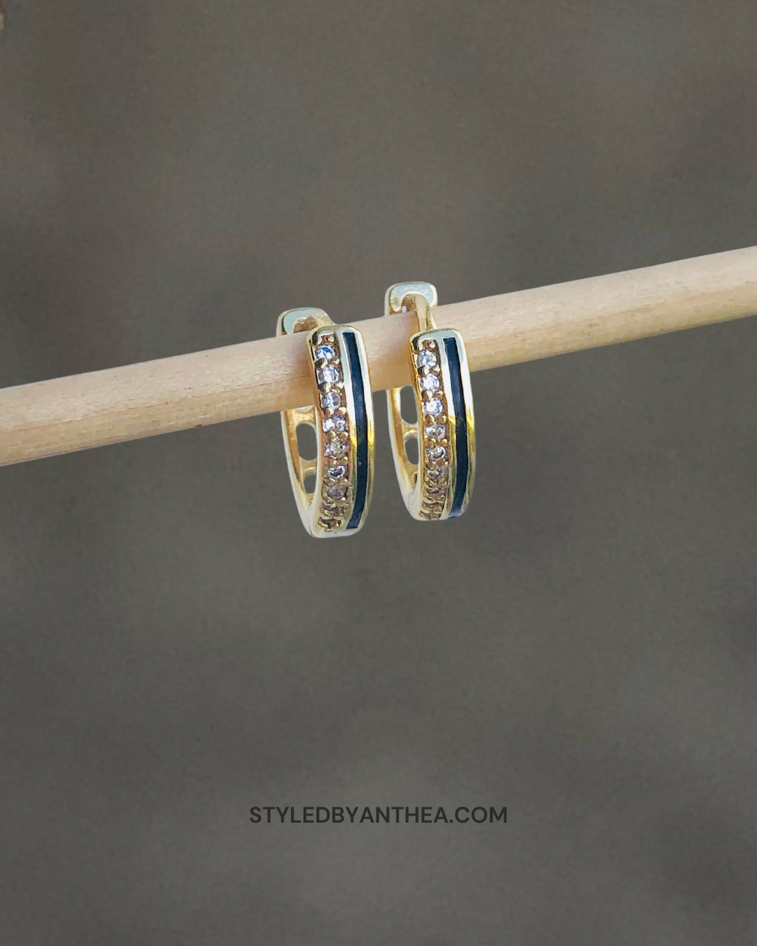 Earrings - Mytakas Gold Huggies