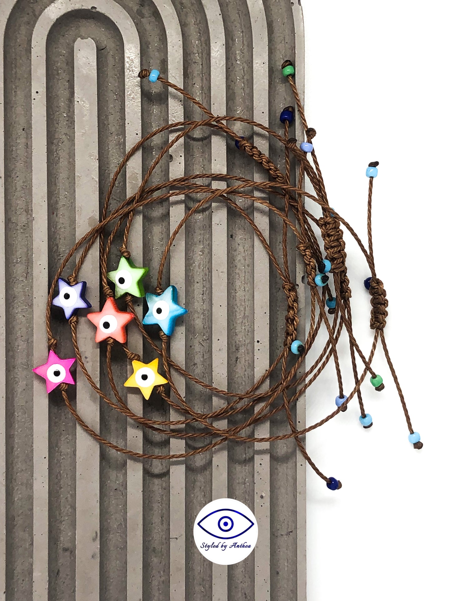 Adjustable Brown Bracelet - Asteras