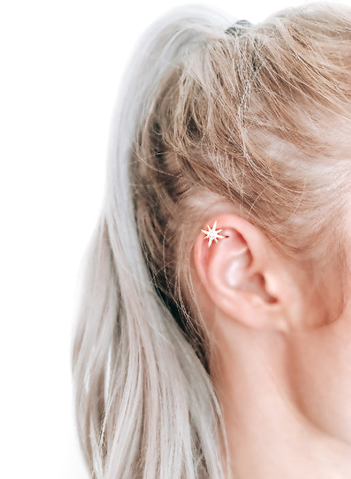 Earrings - Northern Star Cuff