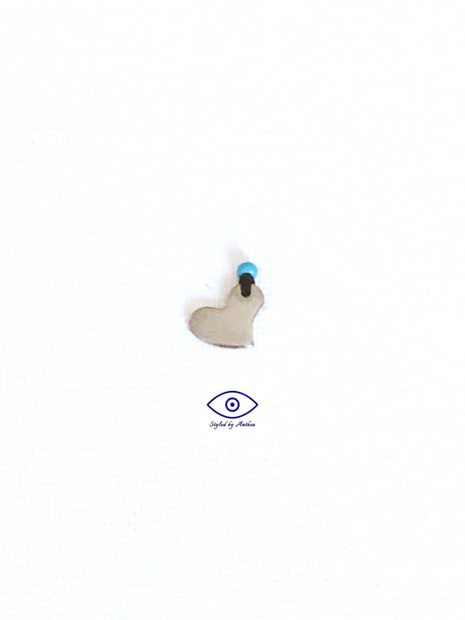 Custom Charm Necklace- Heart Charm