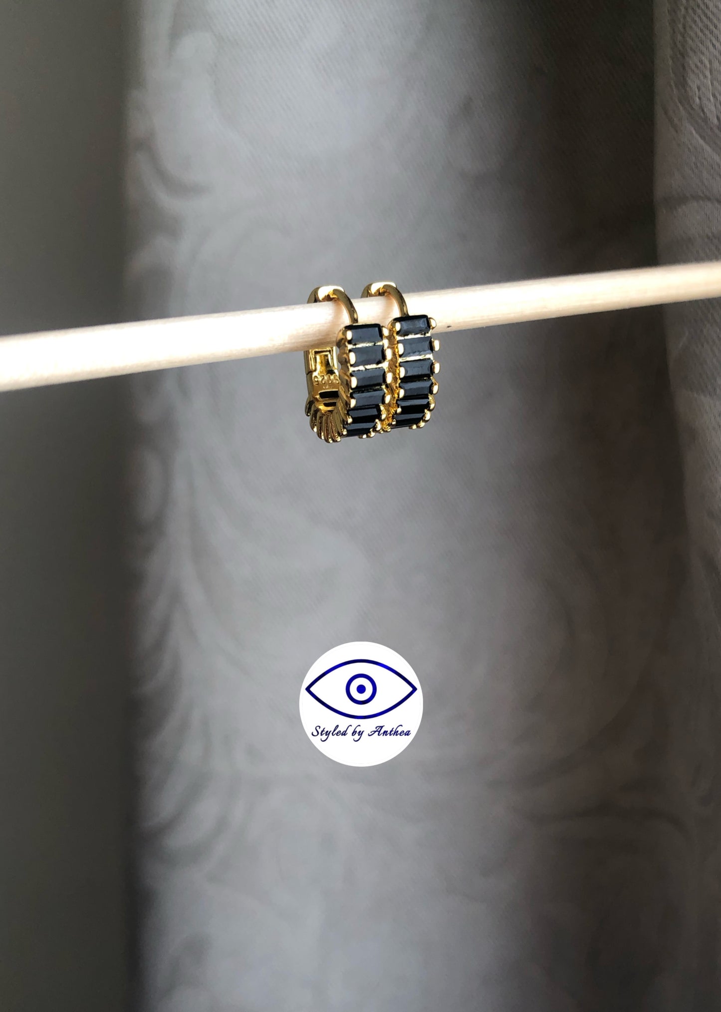 Earrings - Sarakiniko Huggies - Styled by Anthea