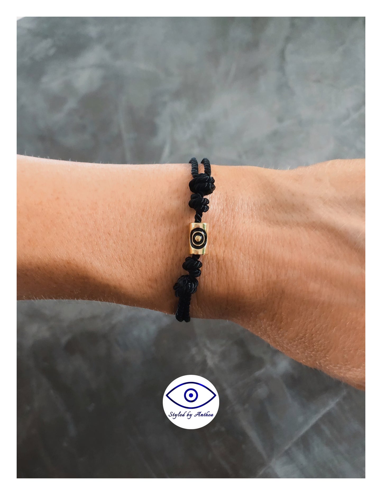 Adjustable Black Bracelets - Ornos