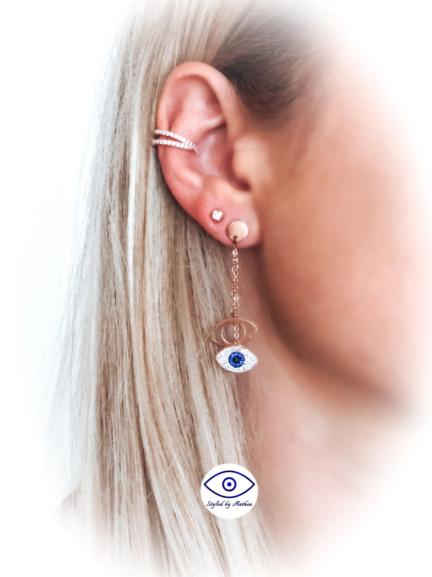 Earrings - Rose Gold Cuff