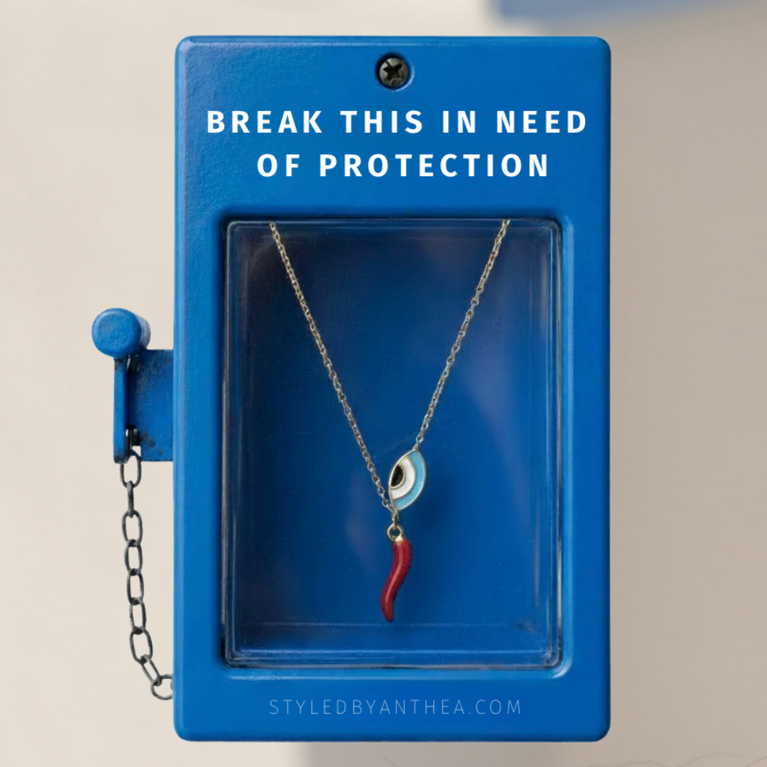 The Evia Evil Eye & Chilli Necklace