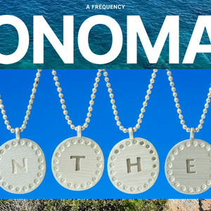 ONOMA Silver Initial Necklace | Personalised Greek Jewellery – Styled by Anthea