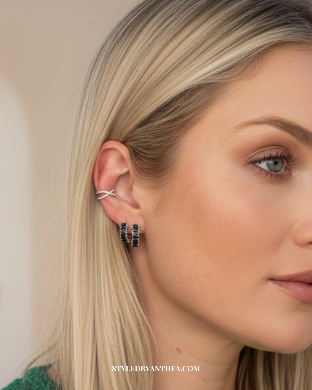 Earrings ~ Criss-cross Ear Cuff