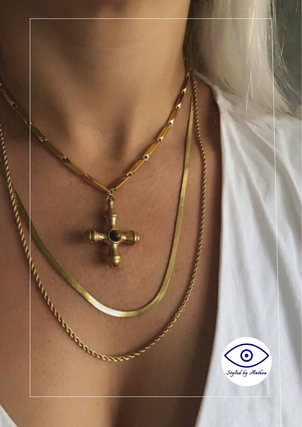 The Chania Necklace Stack - Styled by Anthea
