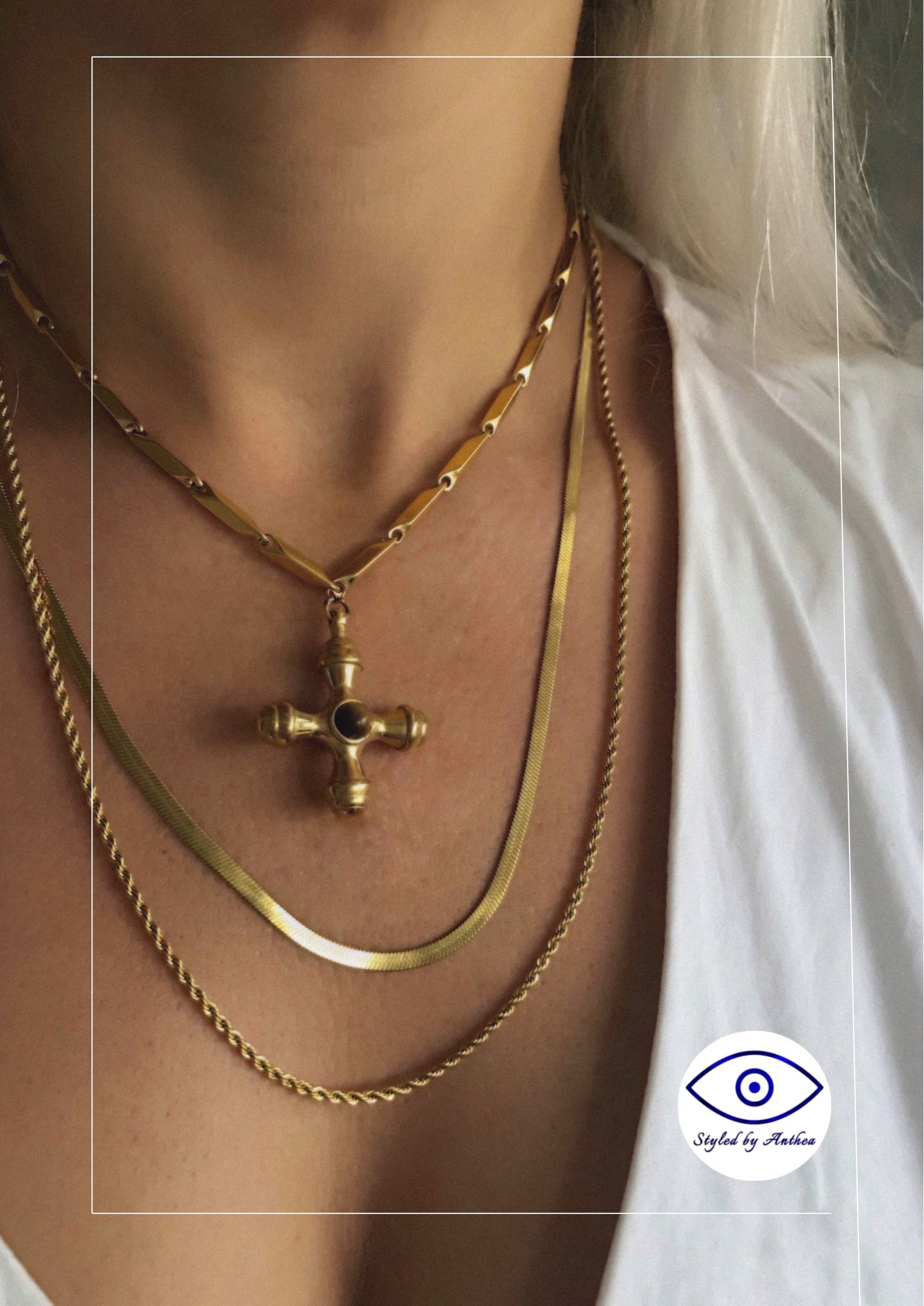 The Chania Necklace Stack - Styled by Anthea