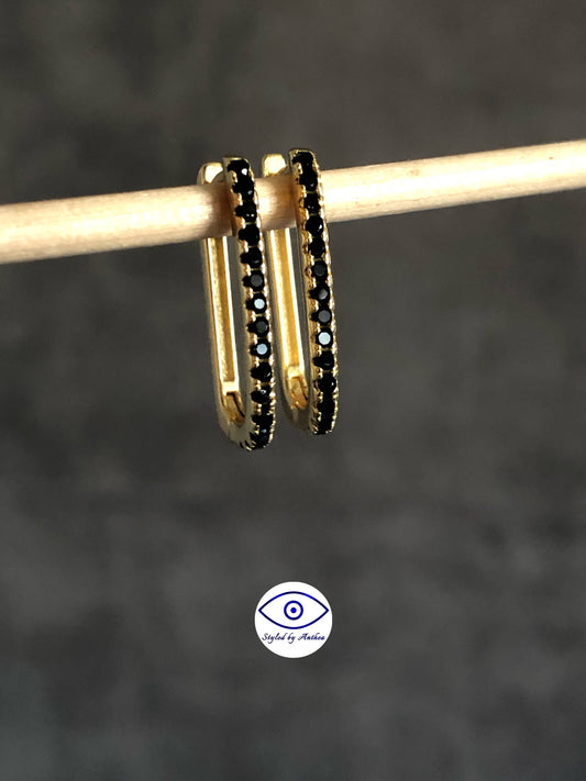 Earrings - Sparti Gold Huggies