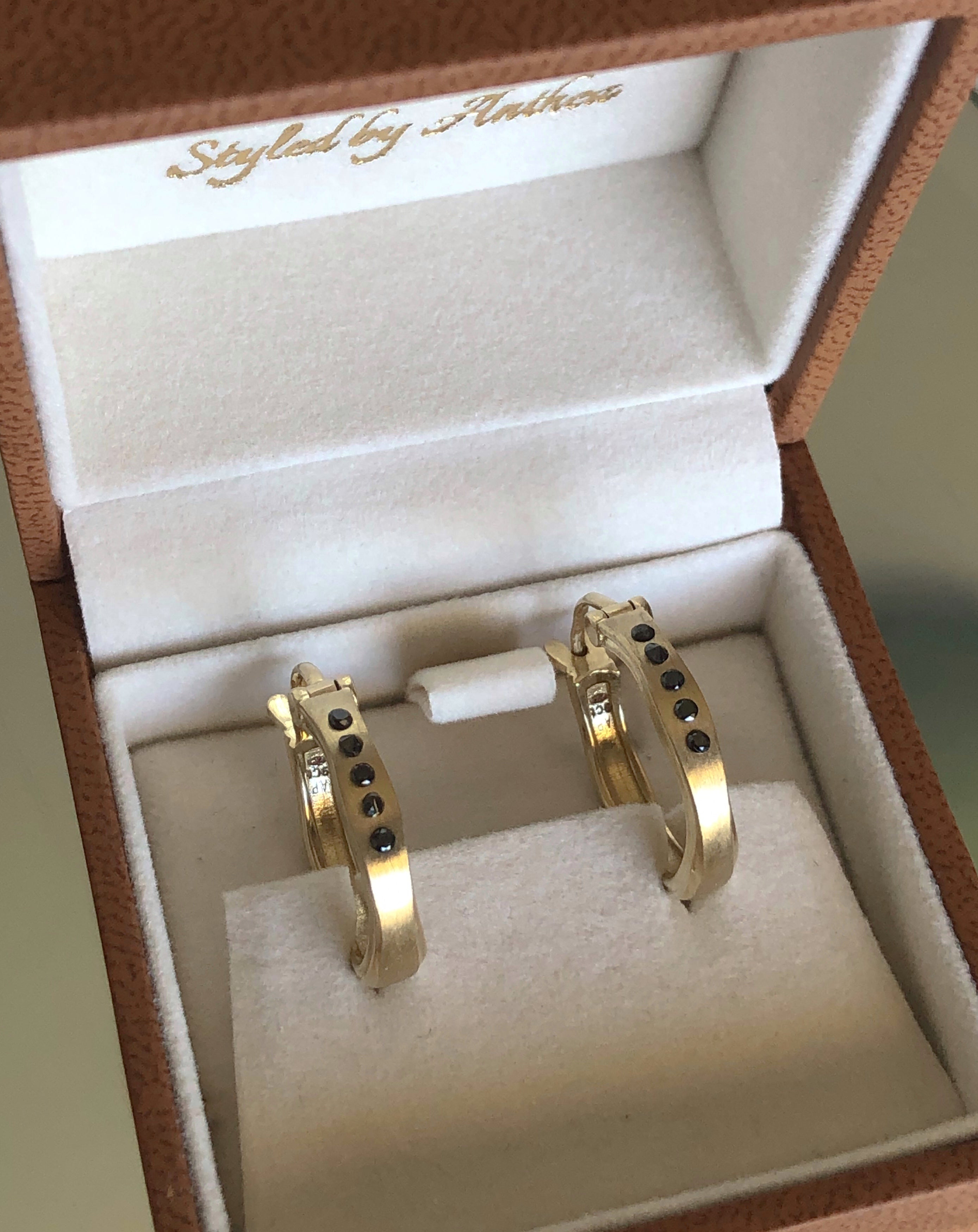 CYCLADE ~ Myconian Huggie Earrings - Styled by Anthea