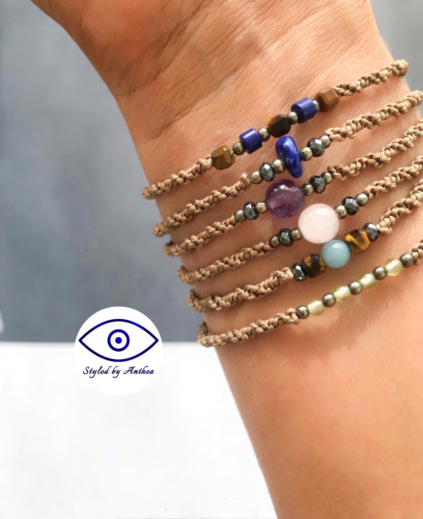Delphion - Adjustable Tan Bracelets - Pythia