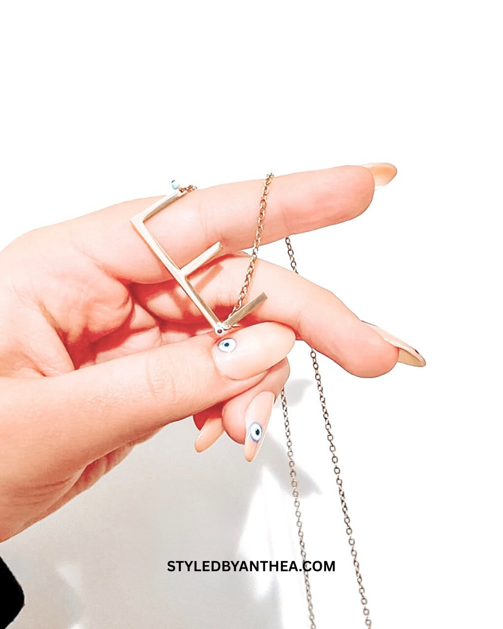 ALPHABET Gold Necklaces - A-Z