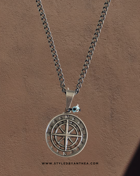 Men’s Compass Necklace