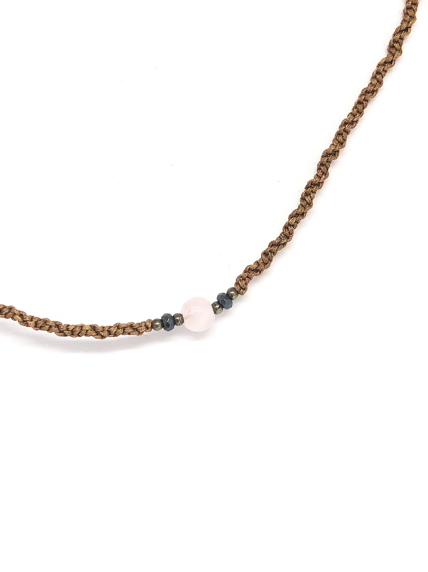 Delphion - Pythia Adjustable Tan Necklaces