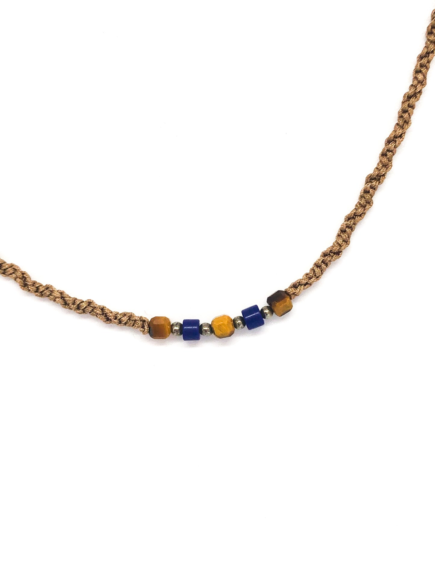Delphion - Pythia Adjustable Tan Necklaces