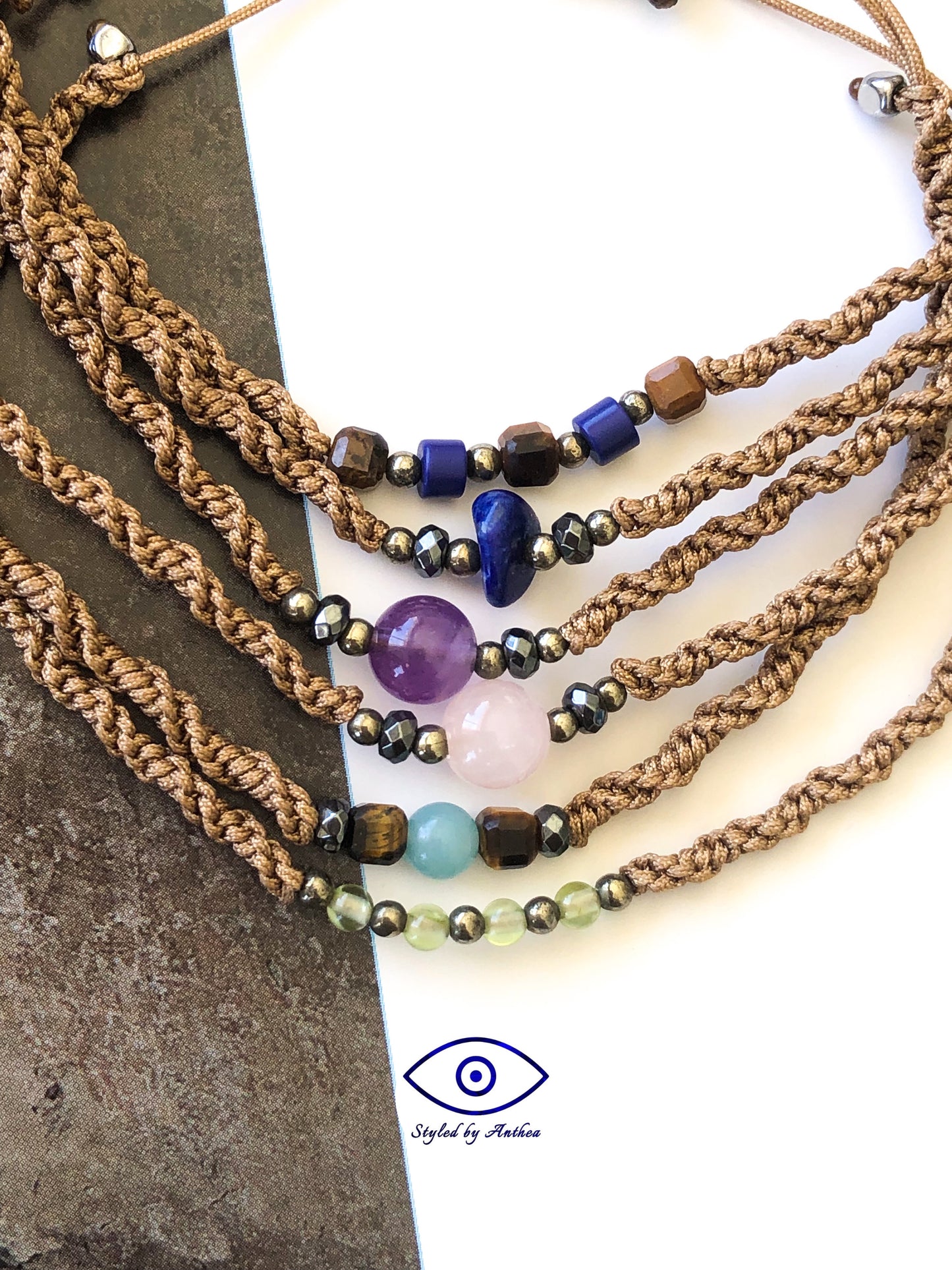 Delphion - Adjustable Tan Bracelets - Pythia
