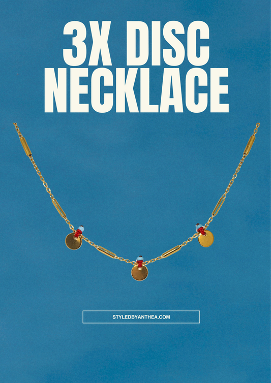 Chain -Three Disc Necklace