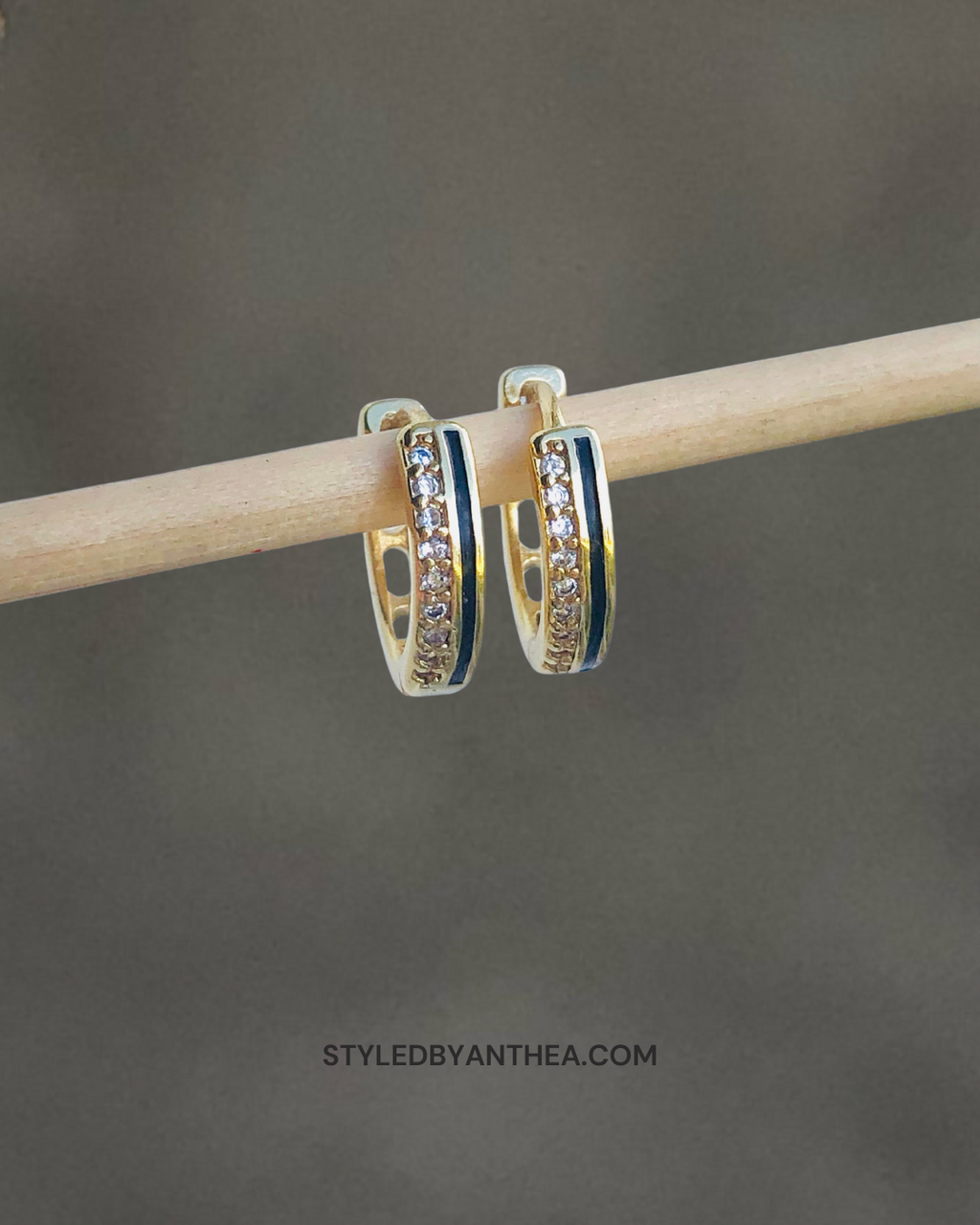 Earrings - Mytakas Gold Huggies
