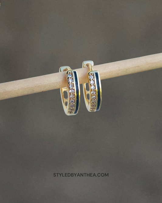 Earrings - Mytakas Gold Huggies