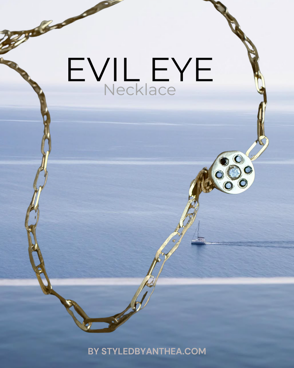 Cyclade Evil Eye Necklace 
