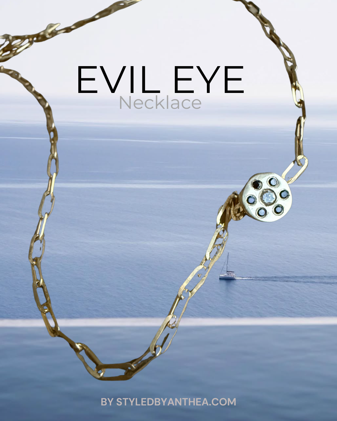 Cyclade Evil Eye Necklace 