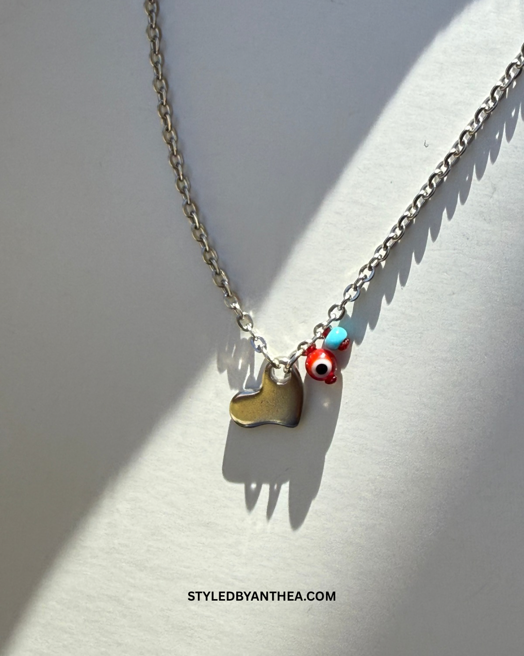 AGAPI Silver Necklace Stack
