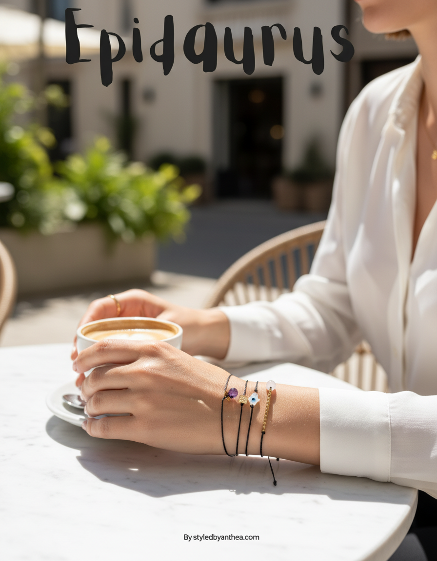 Epidaurus Bracelet Stack Model Banner