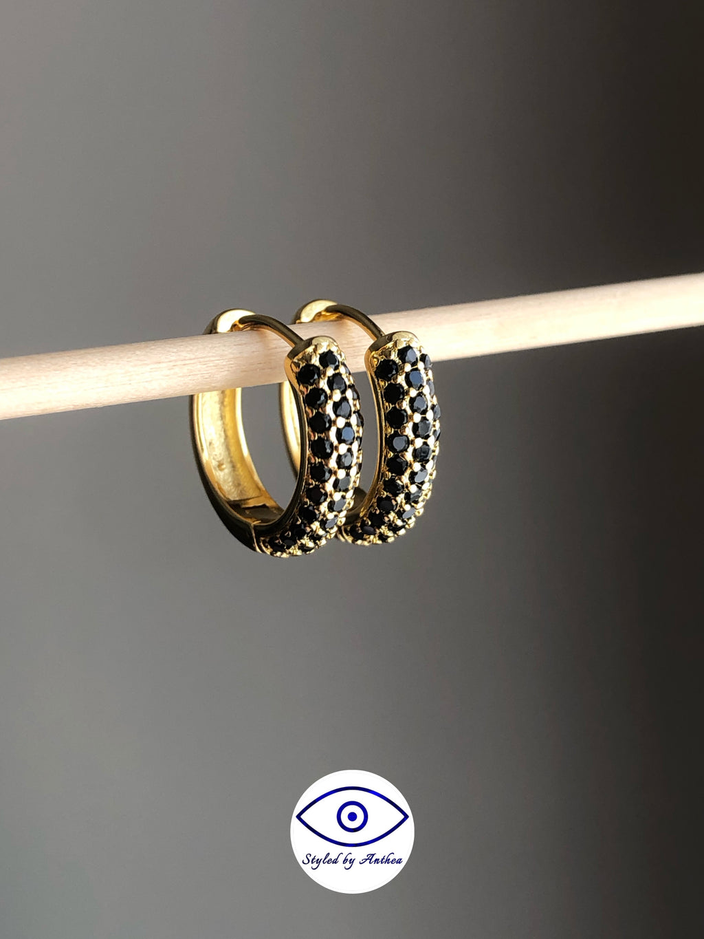 Earrings - Mesta Huggies - Styled by Anthea