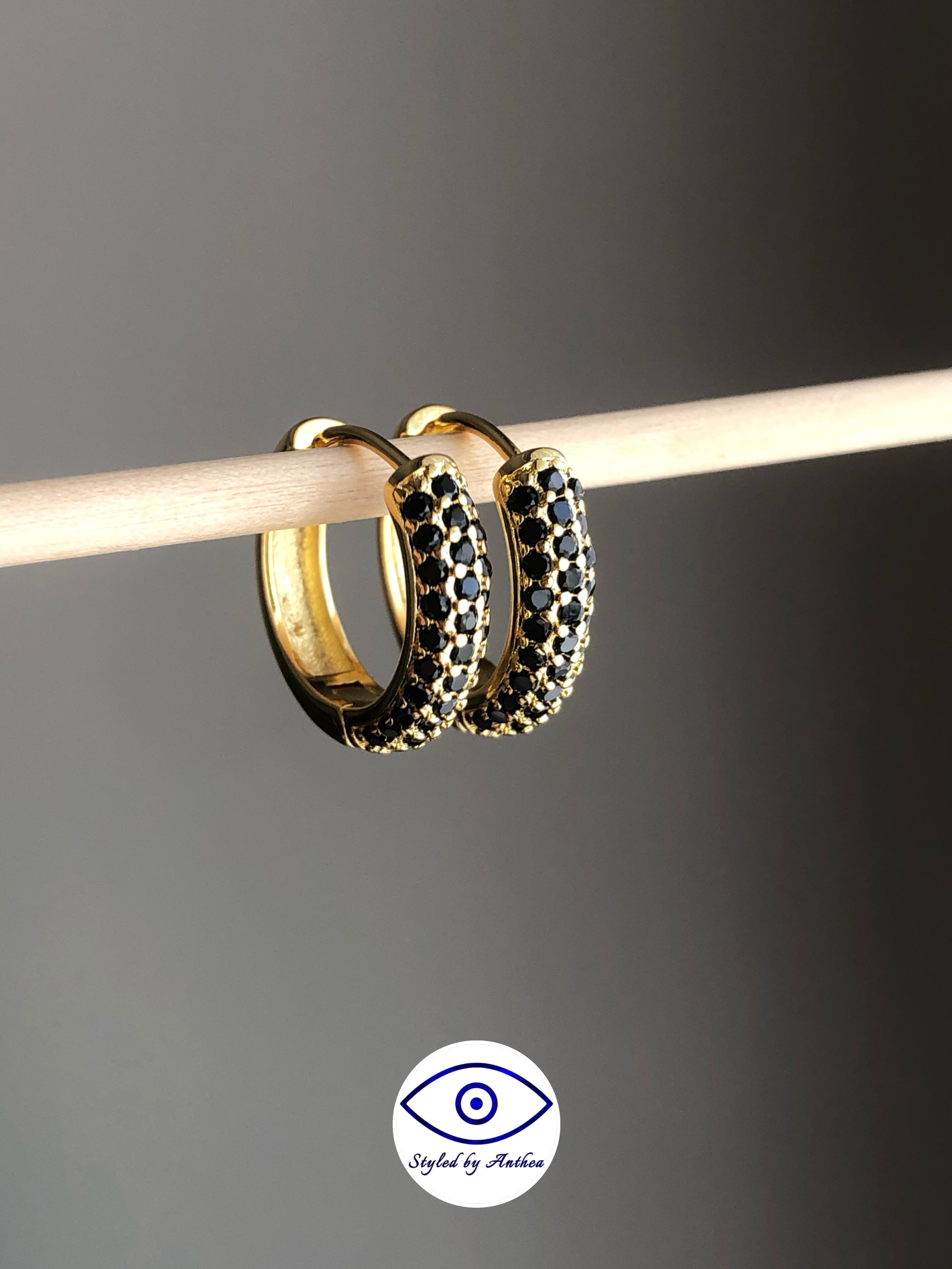 Earrings - Mesta Huggies - Styled by Anthea