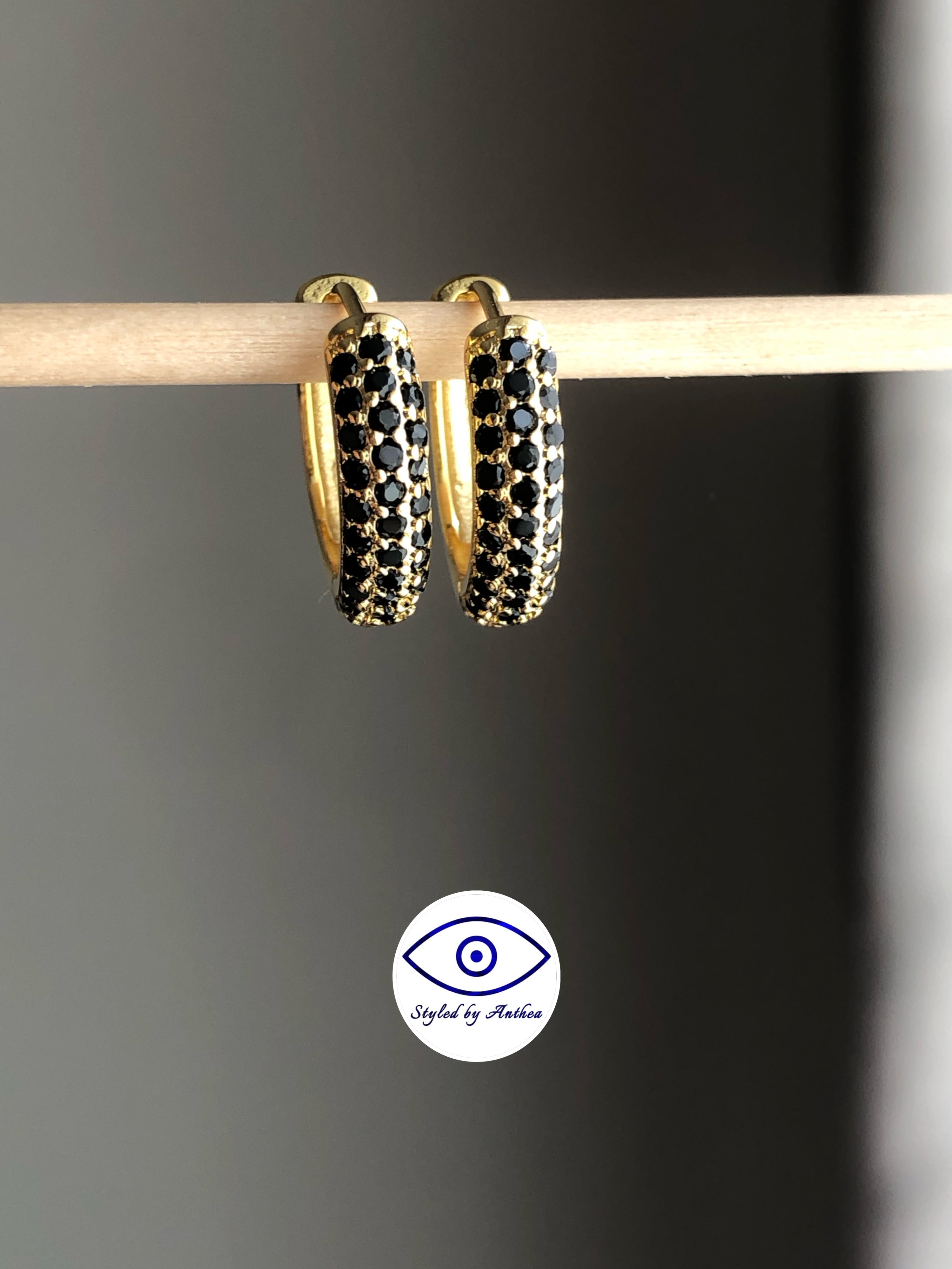 Earrings - Mesta Huggies - Styled by Anthea