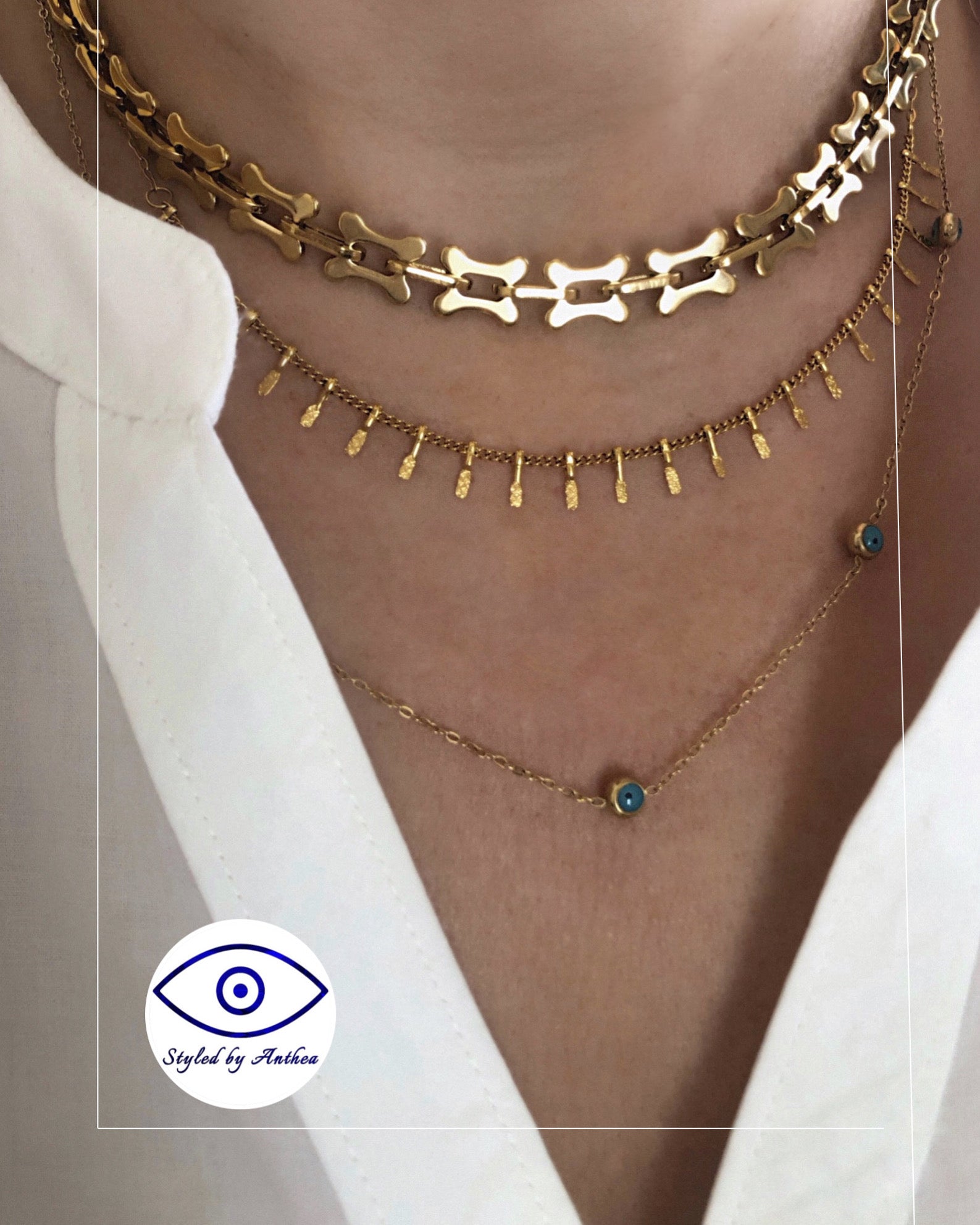 Ionian Statement Necklace - Styled by Anthea