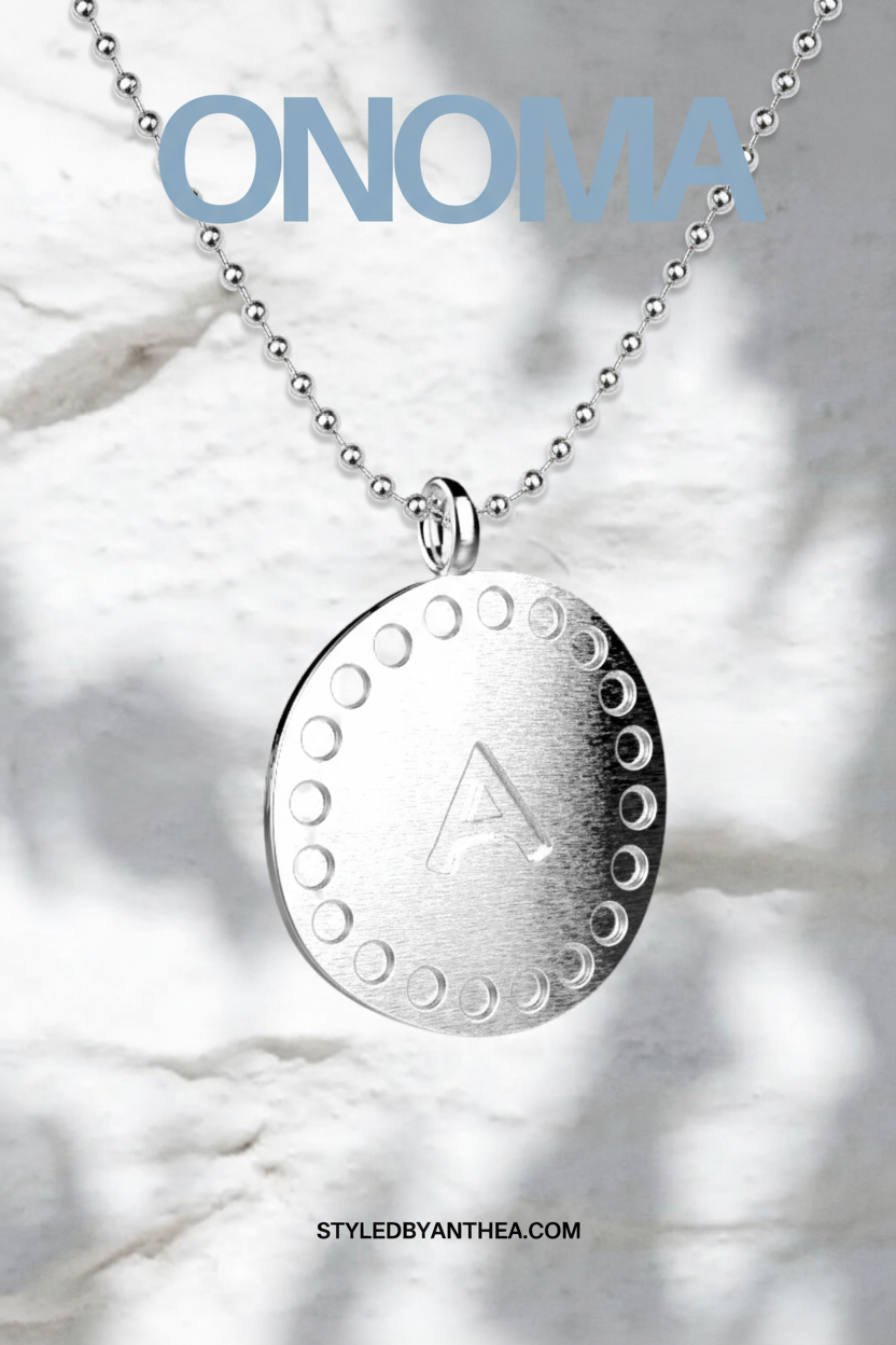 ONOMA A Charm on Bead Chain Necklace